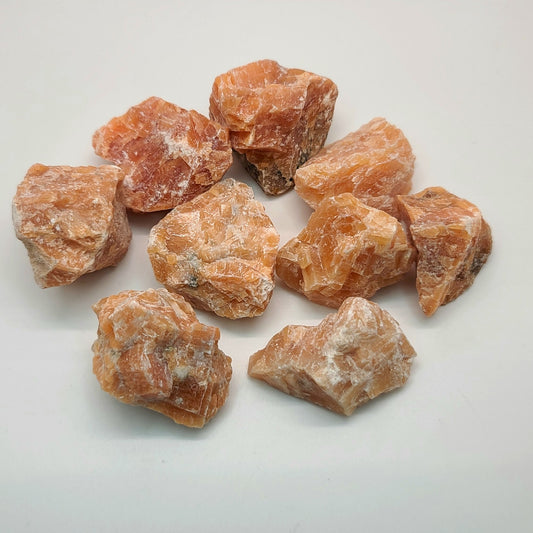 Orange Calcite Rough